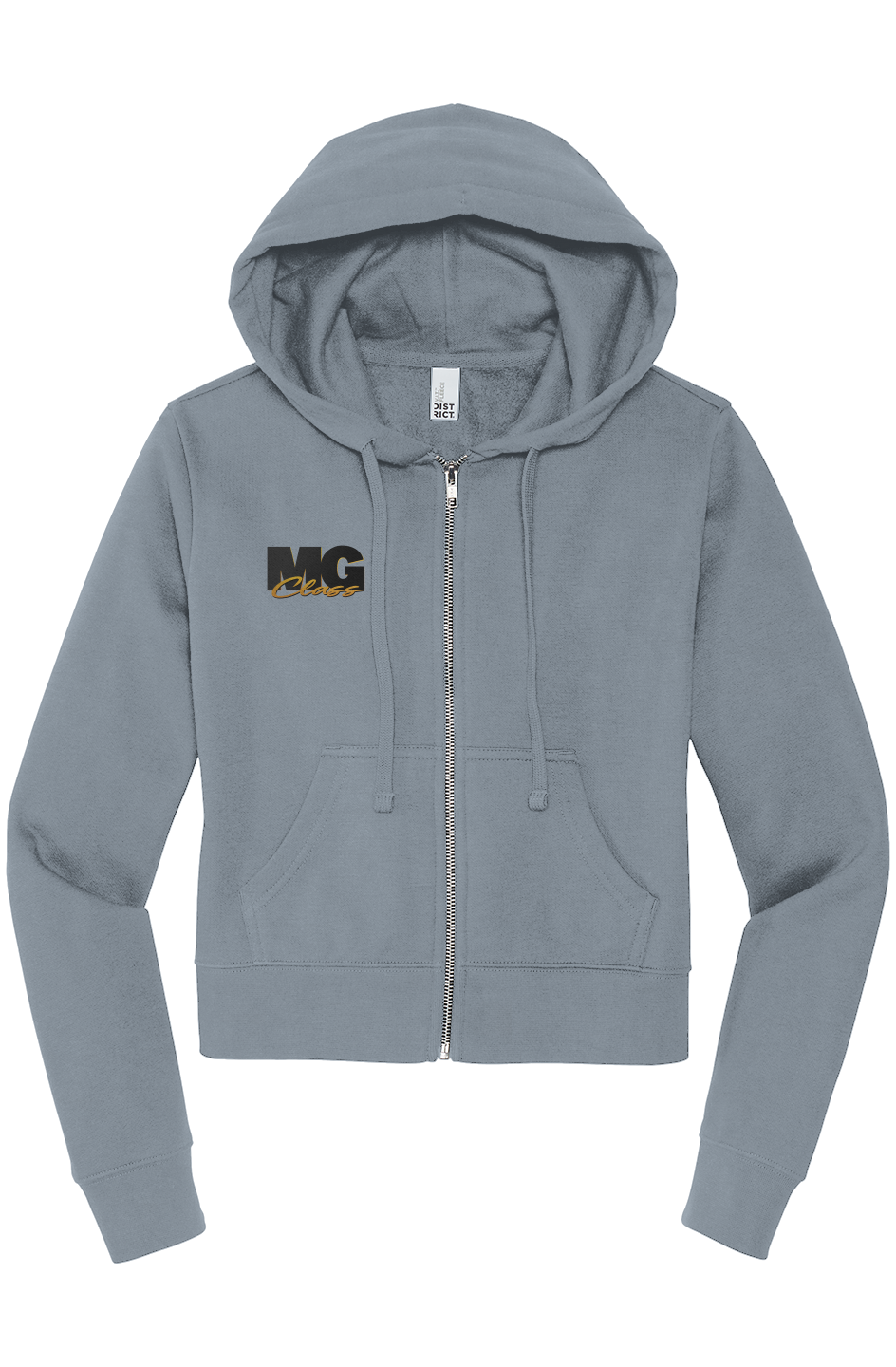 District Womens Zip Hoodie